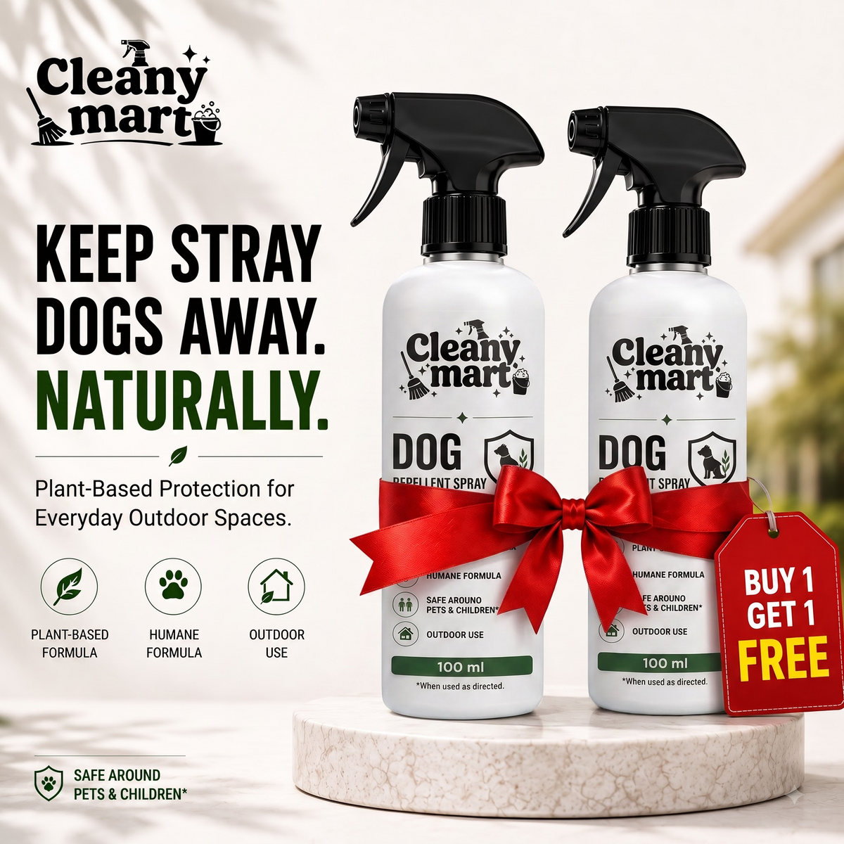 HomeGuard Dog Repellent Spray(100ml)